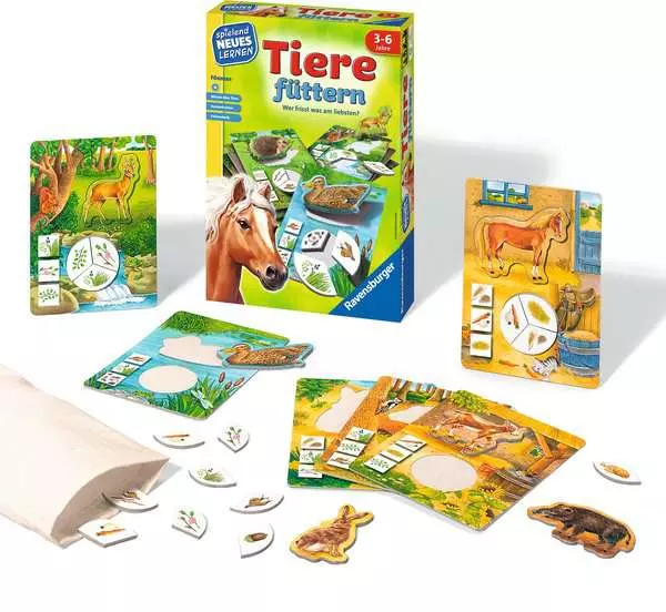Ravensberger Matratzen Tiere füttern - Kinderspiel ab 3 Jahren Rabatt