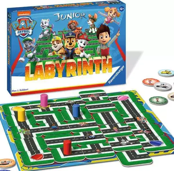 Ravensberger Matratzen Paw Patrol Junior Labyrinth - Kinderspiel ab 4 Jahren Begrenztes Angebot
