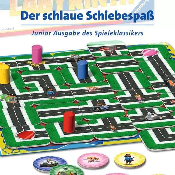 Ravensberger Matratzen Paw Patrol Junior Labyrinth - Kinderspiel ab 4 Jahren Begrenztes Angebot