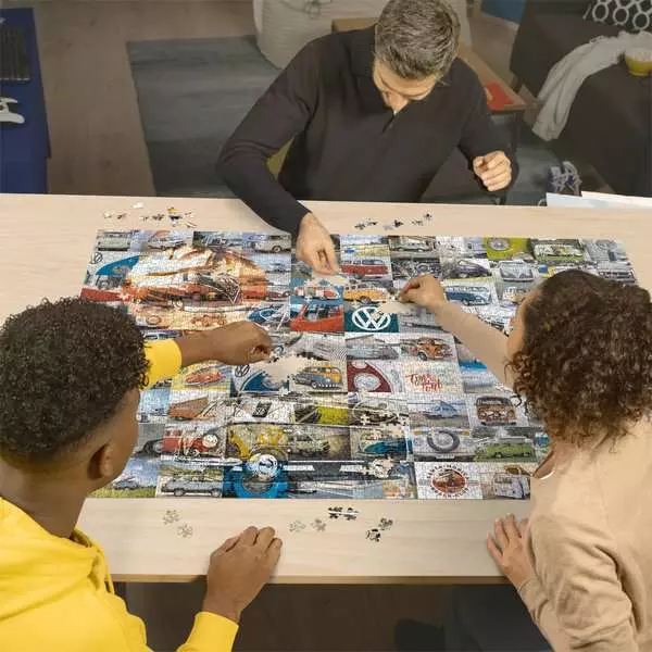 Ravensberger Matratzen Puzzle 3000 Teile - 99 Bulli Moments Online Shopping