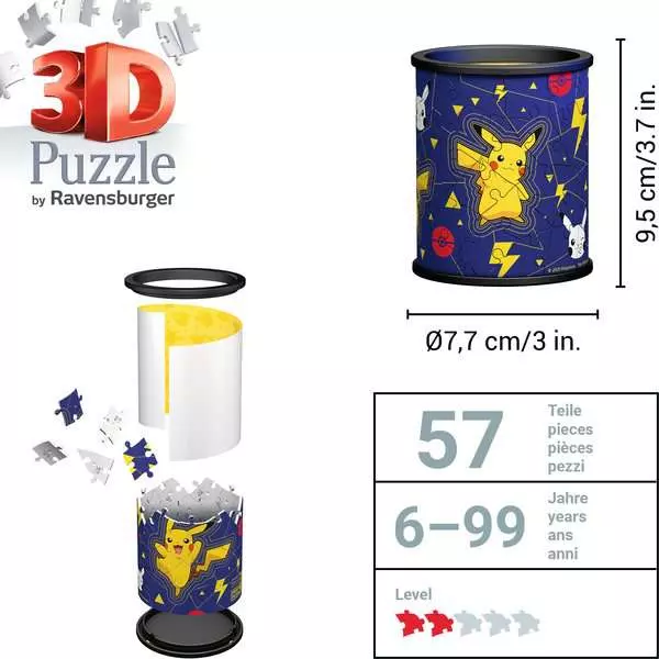 Ravensberger Matratzen 3D Puzzle Utensilo - Pokémon Saisonschlussverkauf