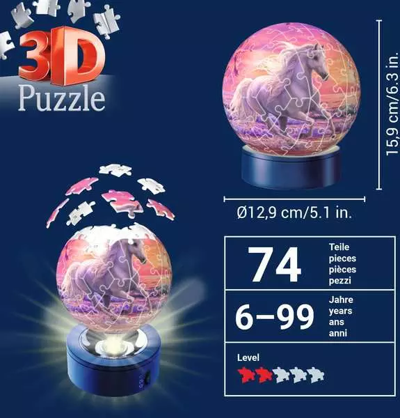 Ravensberger Matratzen Ravensburger Nachtlicht Pferde am Strand Osterangebot