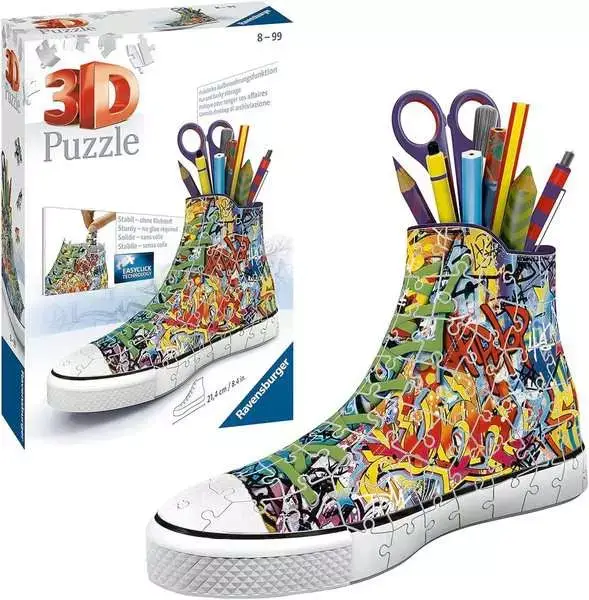 Ravensberger Matratzen 3D Puzzle Sneaker - Graffiti Exklusive Angebote