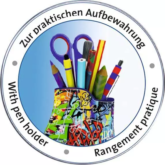 Ravensberger Matratzen 3D Puzzle Sneaker - Graffiti Exklusive Angebote