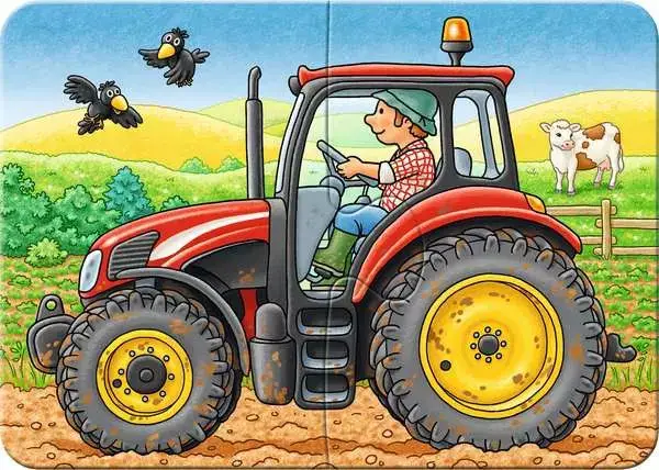 Ravensberger Matratzen Kinderpuzzle ab 2 Jahren - Bei der Arbeit - 2 + 4 + 6 + 8 Teile Bestseller