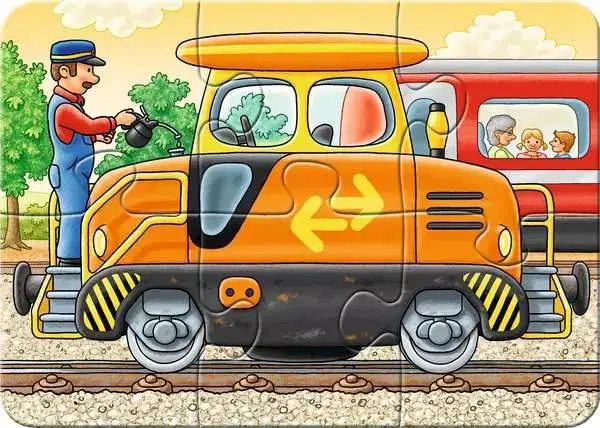 Ravensberger Matratzen Kinderpuzzle ab 2 Jahren - Bei der Arbeit - 2 + 4 + 6 + 8 Teile Bestseller