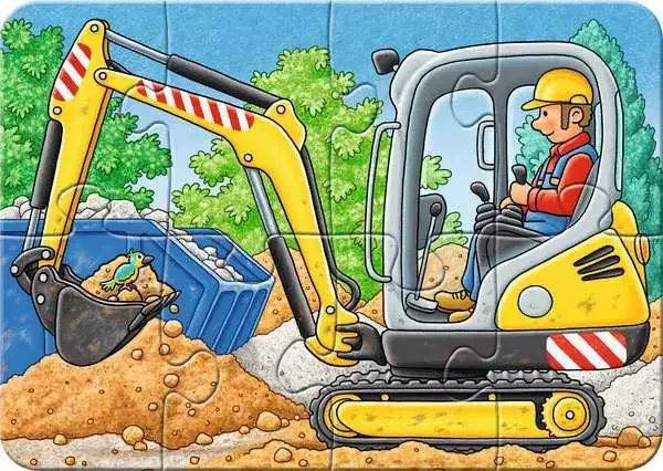 Ravensberger Matratzen Kinderpuzzle ab 2 Jahren - Bei der Arbeit - 2 + 4 + 6 + 8 Teile Bestseller