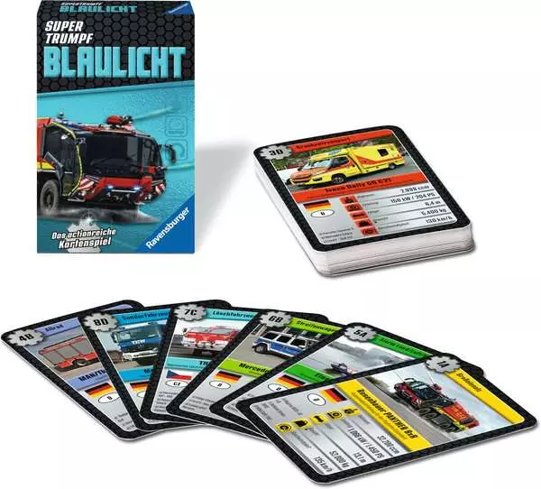 Ravensberger Matratzen Blaulicht - Kartenspiel ab 7 Jahren Kauf eins, bekomm eins gratis