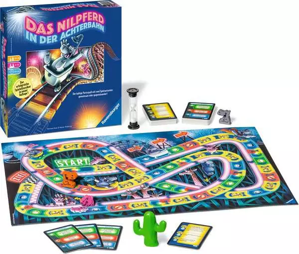 Ravensberger Matratzen Das Nilpferd in der Achterbahn - Spiel ab 10 Jahren Tägliche Deals