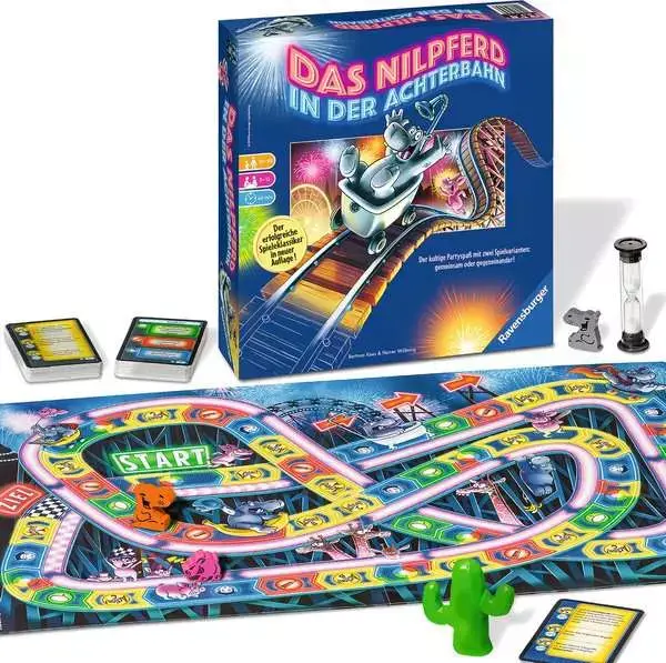 Ravensberger Matratzen Das Nilpferd in der Achterbahn - Spiel ab 10 Jahren Tägliche Deals