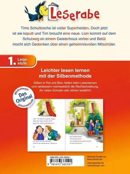 Ravensberger Matratzen Leserabe mit Mildenberger Silbenmethode: Ein Schultag voller Abenteuer JETZT KAUFEN