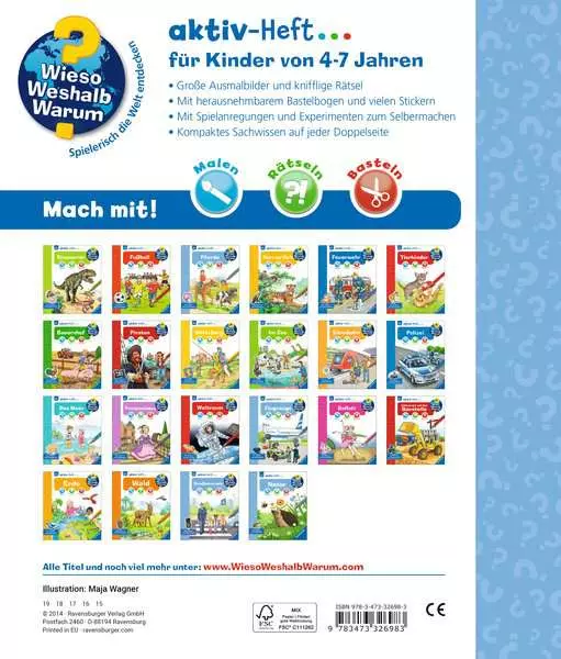 Ravensberger Matratzen Ravensburger Wieso? Weshalb? Warum? aktiv-Heft: Pferde Letzte 2 Tage