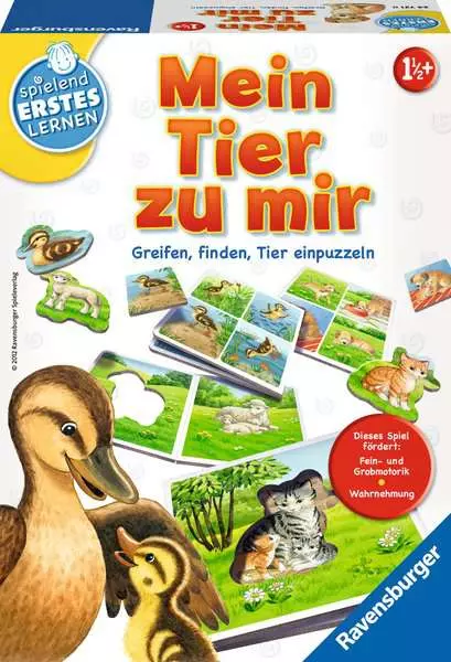 Ravensberger Matratzen Mein Tier zu mir - Lernspiel ab 1.5 Jahren Ravensberger Matratzen Mein Tier zu mir - Lernspiel ab 1.5 Jahren
