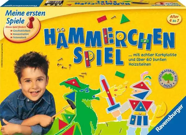 Ravensberger Matratzen Hämmerchen Spiel - Kinderspiel ab 4 Jahren Ravensberger Matratzen Hämmerchen Spiel - Kinderspiel ab 4 Jahren