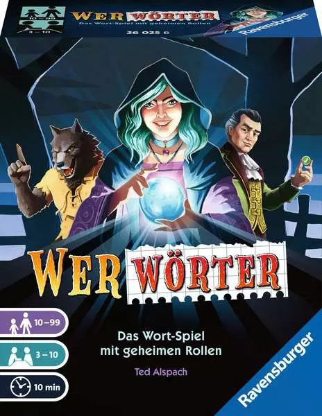Ravensberger Matratzen Werwörter - Spiel ab 10 Jahren Ravensberger Matratzen Werwörter - Spiel ab 10 Jahren