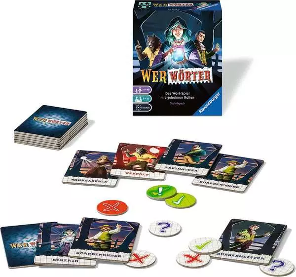 Ravensberger Matratzen Werwörter - Spiel ab 10 Jahren Clearance-Verkauf