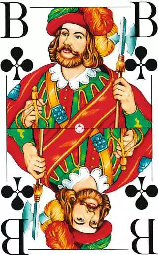 Ravensberger Matratzen Klassisches Skatspiel, Französisches Bild mit großen Eckzeichen, 32 Karten in Klarsicht-Box - Kartenspiel ab 8 Jahren im Angebot