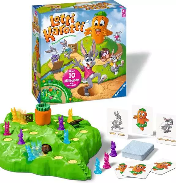 Ravensberger Matratzen Lotti Karotti - Kinderspiel ab 4 Jahren Kostenloser Versand