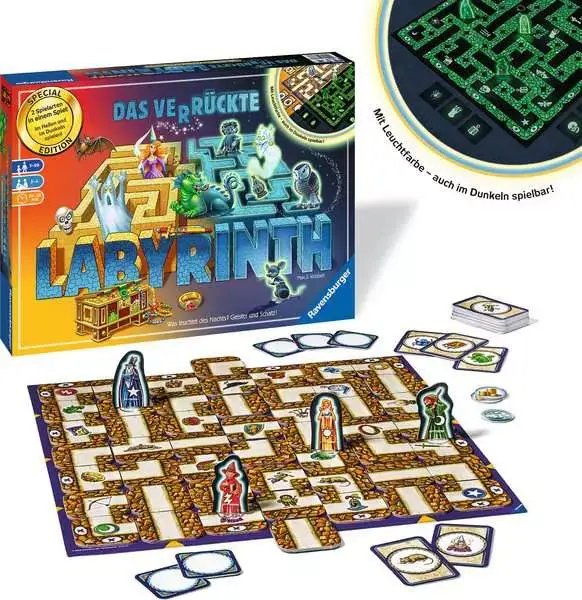 Ravensberger Matratzen Das verrückte LabyrinthGlow in the Dark - Spiel ab 7 Jahren Flash Sale