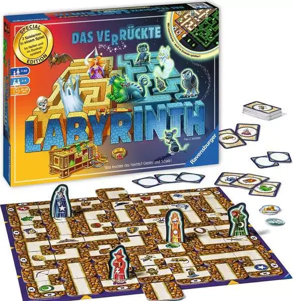 Ravensberger Matratzen Das verrückte LabyrinthGlow in the Dark - Spiel ab 7 Jahren Flash Sale