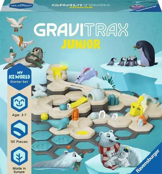 Ravensberger Matratzen Ravensburger GraviTrax Junior Starter-Set L Ice Ravensberger Matratzen Ravensburger GraviTrax Junior Starter-Set L Ice