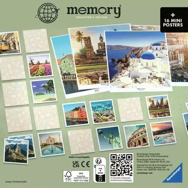 Ravensberger Matratzen Collector's memory® Schönste Reiseziele - Spiel ab 6 Jahren Preisnachlass