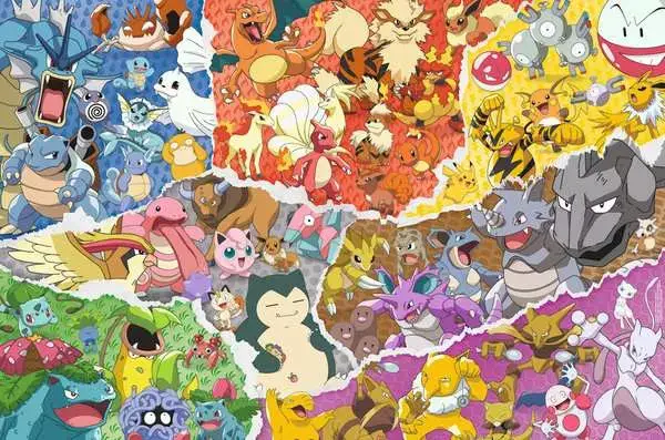 Ravensberger Matratzen Puzzle 5000 Teile - Pokémon Allstars Saisonschlussverkauf