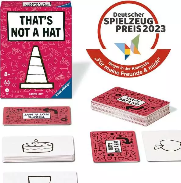 Ravensberger Matratzen That's not a hat - Spiel ab 8 Jahren Valentinstagsangebot