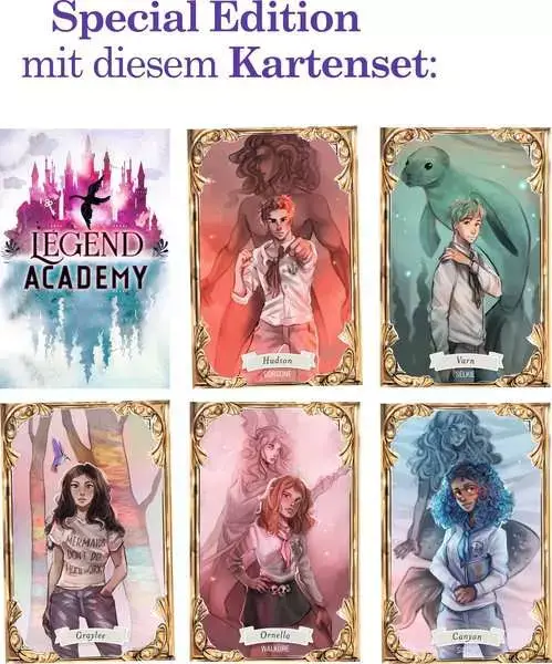 Ravensberger Matratzen Legend Academy, Band 1: Fluchbrecher - Special Edition inkl. Kartenset und Signatur Lagerräumung
