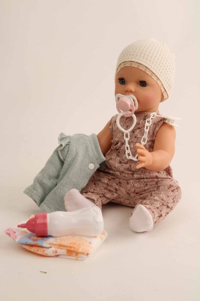 Schildkröt Manufaktur Kleidung zu Trink + Näßbaby 40 cm Lina rose/mint Bis zu 60% Rabatt