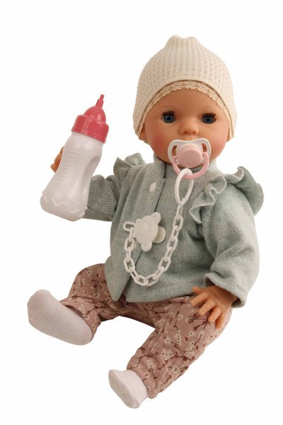 Schildkröt Manufaktur Kleidung zu Trink + Näßbaby 40 cm Lina rose/mint Bis zu 60% Rabatt