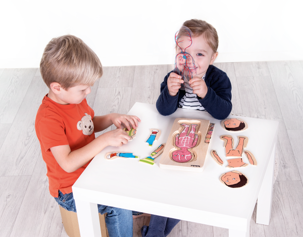 Schildkröt Manufaktur Lagen-Puzzle "Dein Körper" Mädchen by Beleduc 50% Rabatt für begrenzte Zeit