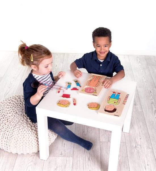 Schildkröt Manufaktur Lagen-Puzzle "Dein Körper" Mädchen by Beleduc 50% Rabatt für begrenzte Zeit