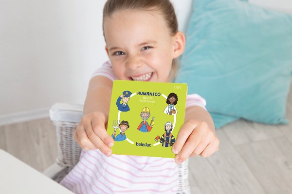Schildkröt Manufaktur Puzzle HUMANICO "Berufe" by Beleduc Angebote