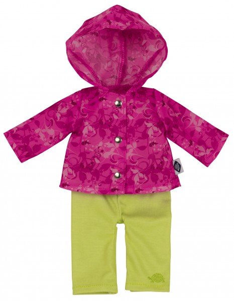 Schildkröt Manufaktur Stoffpuppe Emmeline 30 cm, gesticktes Gesicht, Kleidung pink/grün Online Shopping