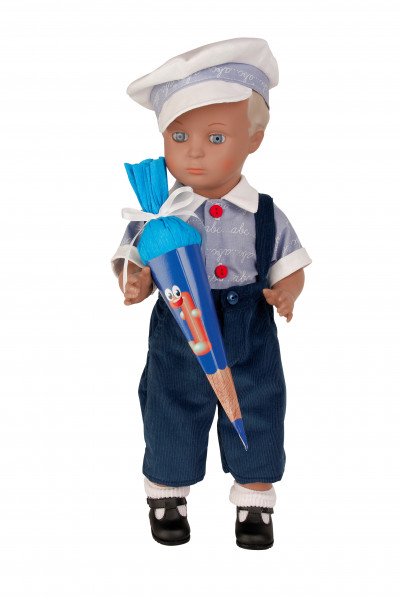 Schildkröt Manufaktur Anzug zu Stehpuppe 41 cm Schulkleidung blau/weiss Tägliche Deals