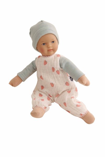 Schildkröt Manufaktur Overall mit Mütze zu Puppe Schmuserle 30 cm Erdbeerchen Zeitbegrenzte Promotion