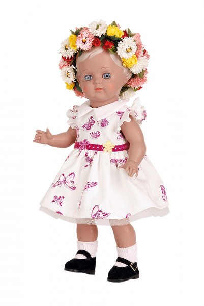 Schildkröt Manufaktur Kleid zu Stehpuppe 34+41+46 cm, Schmetterlingskleid Rabatte dieses Monats