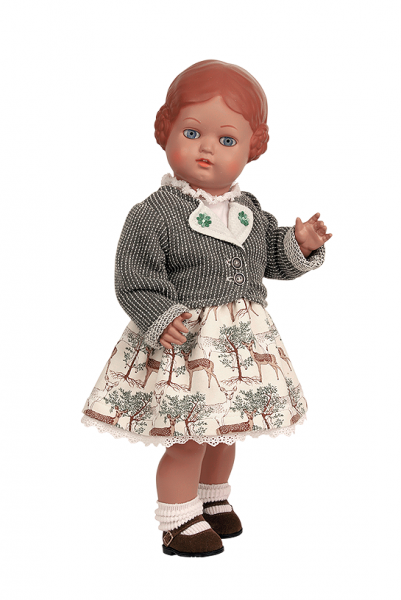 Schildkröt Manufaktur Trachtenkleid zu Stehpuppe 49 cm 2025