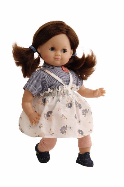 Schildkröt Manufaktur Kleidung zu Puppe Schlummerle 32 cm, sommerlich mit Blumendruck Fabrik Onlineshop
