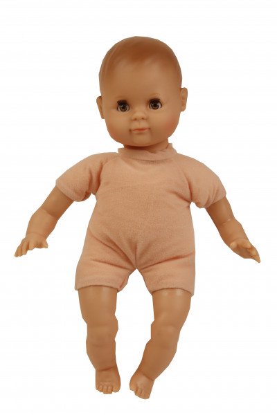 Schildkröt Manufaktur Puppe Schlummerle 32 cm mit Malhaar und braunen Schlafaugen, Winterkleidung rose Online Shopping