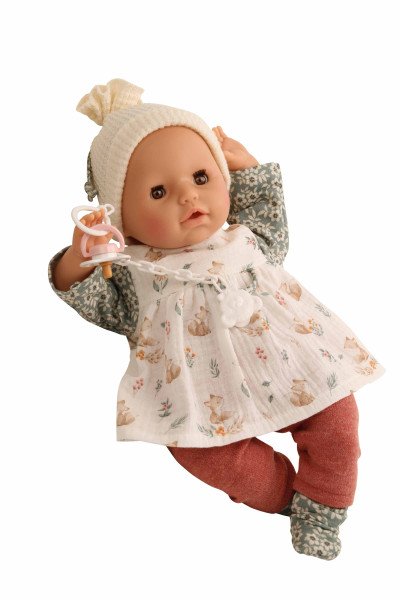 Schildkröt Manufaktur Kleidung zu Baby Amy 45 cm Füchschen Valentinstagsangebot