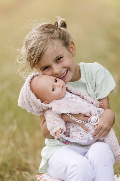Schildkröt Manufaktur Kleidung zu Baby Amy 45 cm rose winterlich Sonderangebot der Fabrik