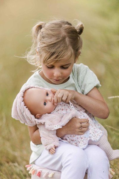 Schildkröt Manufaktur Kleidung zu Baby Amy 45 cm rose winterlich Sonderangebot der Fabrik
