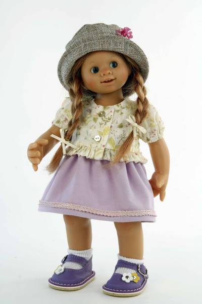 Schildkröt Manufaktur Puppe Müller-Wichtel Frieda 30 cm rote Haare, Sommerkleid Limitierter Zeitrabatt
