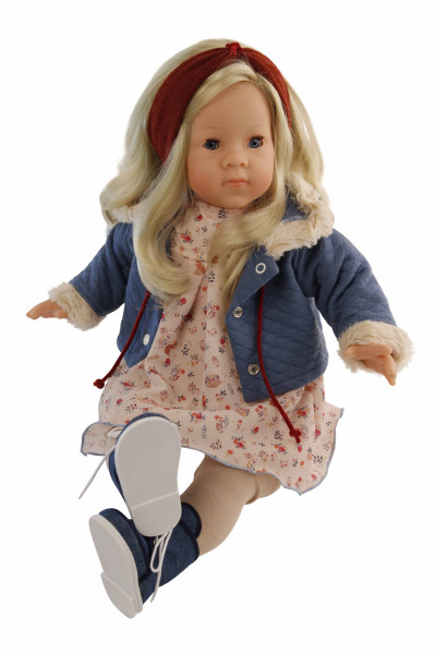 Schildkröt Manufaktur Kleidung zu Puppe 52 cm Elli/Klara/Julchen winterlich blau/rose Neueste Mode