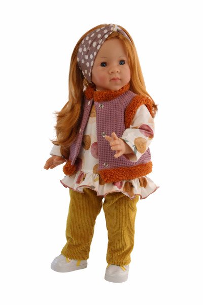 Schildkröt Manufaktur Kleidung zu Stehpuppe Elli 52 cm winterlich bunt Online Outlet