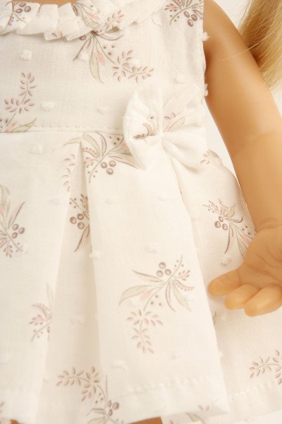 Schildkröt Manufaktur Puppe Müller-Wichtel Emma 30 cm blonde Haare, Kleidung festlich Jubiläumsangebot