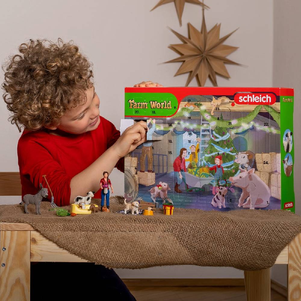Schleich Adventskalender 2023 FARM WORLD Limitierter Zeitrabatt