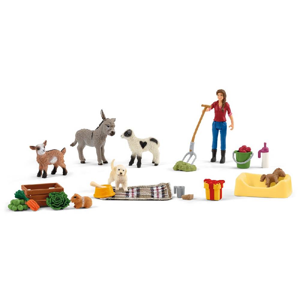 Schleich Adventskalender 2023 FARM WORLD Limitierter Zeitrabatt